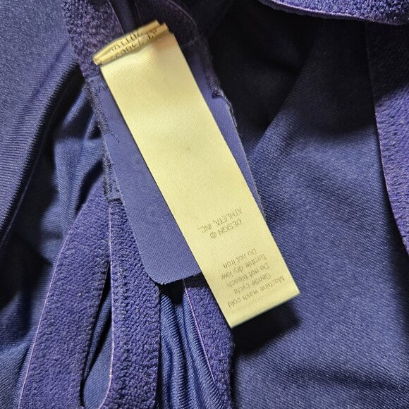 Athleta Blue Tank Top with Bra Insert Women's Size 36D Fitted - Picture 5 of 6